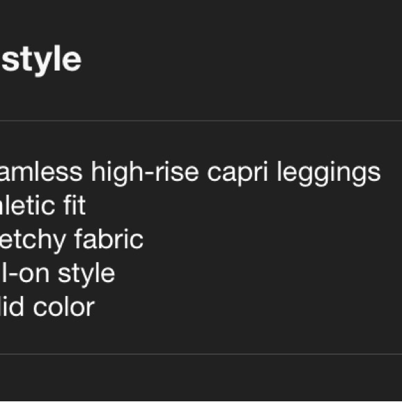 New JoyLab Capri High Rise Leggings size Large - Picture 4 of 7